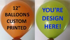 Printed Balloons